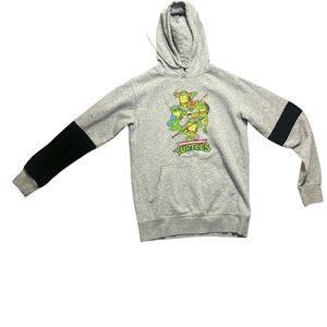 Nickelodeon Gray TMNT Hoodie size men’s small